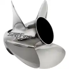 <p>Mercury Spitfire&reg; 4 blads st&aring;lpropell -  fire propellblader som n&aring;r toppfarten raskt!</p>
