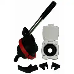 Justerbar lensepumpe til skott/d&oslash;rk