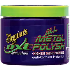 NXT All Metal Polysh fra Maguiar's renser alle typer metalloverflater og beskytter mot maritim p&aring;virkning. Gir en utrolig flott glans.