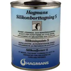 <p>Avfettingsv&aelig;ske og silikonfjerner fra Hagmans. Et spesialrensemiddel for optimal avfetting av glassfiberoverflater.</p>
