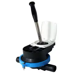 Lensepumpe for montering gjennom dekk