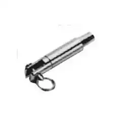 Endestykke m/gaffelfeste for rekkeline/parafill.