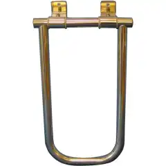 Liten badestige med 1 trinn.