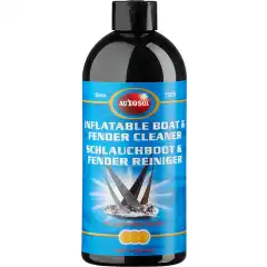 <p>Inflatable Boat &amp; Fendercleaner fra Autosol Marine rengj&oslash;r og beskytter kraftig forurenset gummib&aring;ter og fendere.</p>
