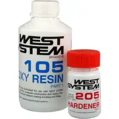 <p>West System epoxy er spesielt utviklet for bruk i maritime konstruksjoner og der man m&aring; ha solide forbindelser mellom tre, plast, st&aring;l og aluminium.</p>
