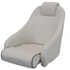 B&aring;tstol SD51 flip-up, Lysegr&aring; / M&oslash;rkebl&aring; kjeder