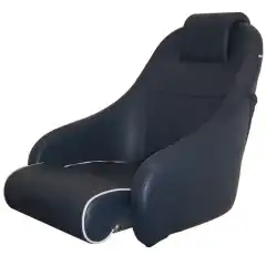 B&aring;tstol MI-SD51 FLIP-UP, M&oslash;rkebl&aring; / Lysegr&aring; kjeder