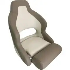 B&aring;tstol H52 Flip up - beige - lys gr&aring;