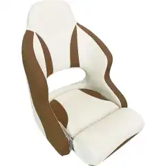 B&aring;tstol H52 Flip up - lys gr&aring; - beige