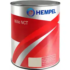 Hempel Mille NCT er utvilsomt et av markedets aller beste selvpolerende bunnstoff! Det gir uovertruffen beskyttelse og hindrer effektivt begroing.