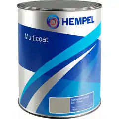 Hempel Multicoat er en halvblank toppstr&oslash;ksmaling og primer med god dekkevne. Slitesterk og motstandsdyktig mot sollys, vann og olje.