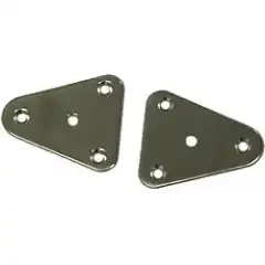 Syrefast adapter/monteringsplate til <a href="https://webshop.bakkenmotor.no/baat-fritidsutstyr/baattilbehoer/skrog-dekk/pulpit-pushpit-rekker-haandtak/rekkeholder-vinkel/g712.1484.1571.1763i7656631" target="_blank">Rekkeholder vinkel</a>