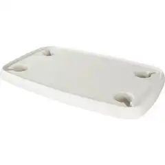 Bordplate, rektangular med 4 flaskeholdere