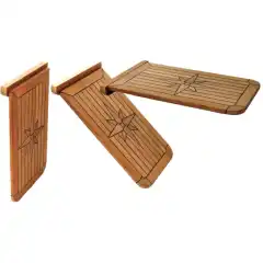 Bordplate, Nautic Star, balcony 37 x 60 cm.