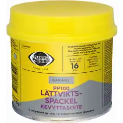 Lettvektsparkel fra Plastic Padding som herder p&aring; 10 min.