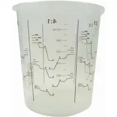 <p>Blandebeger for korrekt oppm&aring;ling av 2-komponenter, maling, epoxy, polyester osv.</p>

