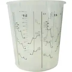 <p>Blandebeger for korrekt oppm&aring;ling av 2-komponenter, maling, epoxy, polyester osv.</p>
