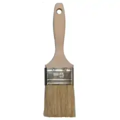 <p>Lakkpensel av beste kvalitet med en kombinasjon av 95% naturh&aring;r og 5% syntetisk h&aring;r p&aring;satt med rustfritt feste.</p>

