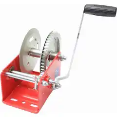 Kvalitetsvinsj fra Rock laget for t&oslash;ffe oppgaver. Den har to gir som lar deg velge hvor mye b&aring;nd som skal sveives inn for hver runde du drar hendelen.