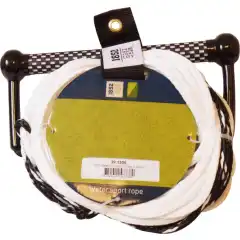 <p>Vannskitau med gummiert h&aring;ndtak og softgrip. Utviklet for aktivt bruk i maritime omgivelser. Produsert av slitesterke materialer.</p>
