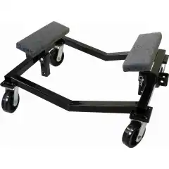 <p>B&aring;ttralle i sortlakkert st&aring;l med teppebelagt st&oslash;tte. Justerbar h&oslash;yde p&aring; st&oslash;tter i 4-posisjoner.</p>
