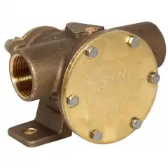 <p>Jabsco fotmontert Bronsepumpe</p>
