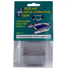 <p>Reflekstape. Internasjonalt godkjent til livredningsbruk (SOLAS).</p>
