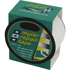 <p>Mylar reparasjonstape for seilvinduer og mylarseil. Up&aring;virkelig av saltvann og UV str&aring;ler.</p>
