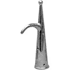 B&aring;tshakestuss i forkrommet messing.