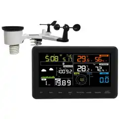 <p>Presis v&aelig;rstasjon som gir deg full oversikt over v&aelig;ret! Pro 1 v&aelig;rstasjon har tr&aring;dl&oslash;se sensorer, og en informativ fargeskjerm som gir deg alle v&aelig;rdata!</p>
