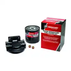 <p>Original bensinfiltersett / vannutskiller kit med brakett, filter og 2 stk. blindplugger.</p>
