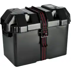 <p>Batteriboks til standard st&oslash;rrelse start- og forbruksbatterier.</p>
