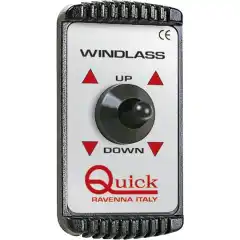 <p>Bryterpanel opp/ned for Quick ankervinsj.</p>
