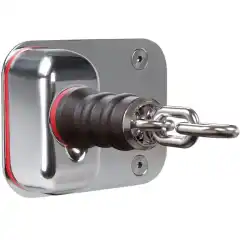 <p>Sett med rustfri plate og magnetkule, som gj&oslash;r at ankervinsjen stopper automatisk.</p>
