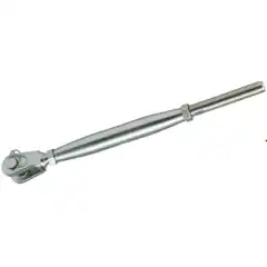 Syrefast strekkfisk for montering rett p&aring; wire.