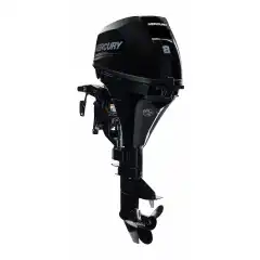 Elektrisk start, lang stamme, manuell tilt og kontrollboks. EFI-modell.