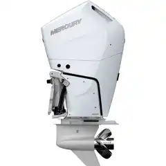 Elektrisk start, ultra lang stamme, elektrisk trim/tilt og elektronisk kontrollboks. Cold Fusion hvit.