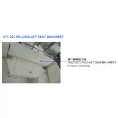 Ryggest&oslash;tte til sittegruppe