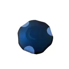 <p>Original Zodiac ventillokk i svart farge uten logo.</p>
