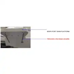 Babord badeplattform