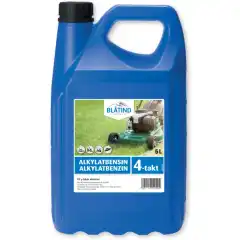 <p>Bl&aring;tind Alkylatbensin 4T er en milj&oslash;bensin med lavere utslipp, som ogs&aring; er bedre for din motor. Den er spesielt tilpasset 4-taktsmotorer, og er klar til bruk.</p>
