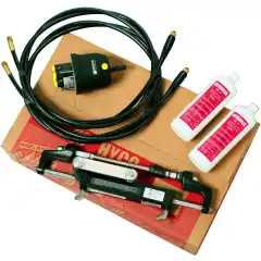 <p>Ultraflex Hydraulisk styring med tilbakeslagsventil. Komplett for utenbordsmotor inntil 175 HK, OBF3 utgave.</p>
