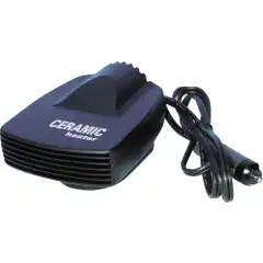 <p>Varmluftsvifte med keramisk varmeelement. Ingen gl&oslash;ding.</p>
