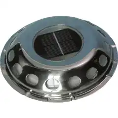 <p>Ventilator i st&aring;l utstyrt med solcelle-panel og vifte. Meget st&oslash;ysvak.</p>
