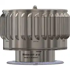 <p>Ventilasjonsl&oslash;sning for permanent utlufting av b&aring;t, toalett og lignende. Krever veldig lite luftbevegelser for &aring; rotere og gir gratis vind energi.</p>
