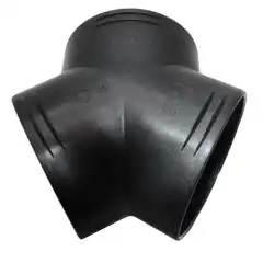 <p>Y-stykke med 3 &aring;pninger.</p>
