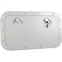 <p>ASA-luke i meget solid utf&oslash;relse. Egner seg ypperlig som dreggluke og luke til forskjellige oppbevaringsrom.</p>
