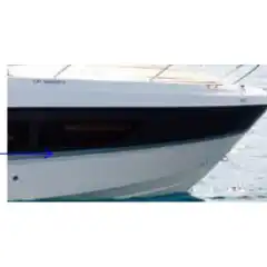 <p>Original dekorstripe/dekal til utvalgte Uttern b&aring;tmodeller. Styrbord side.</p>
