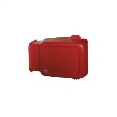 Poldeksel r&oslash;d (+)