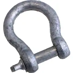 Lyresjakkel i varmgalvanisert st&aring;l.